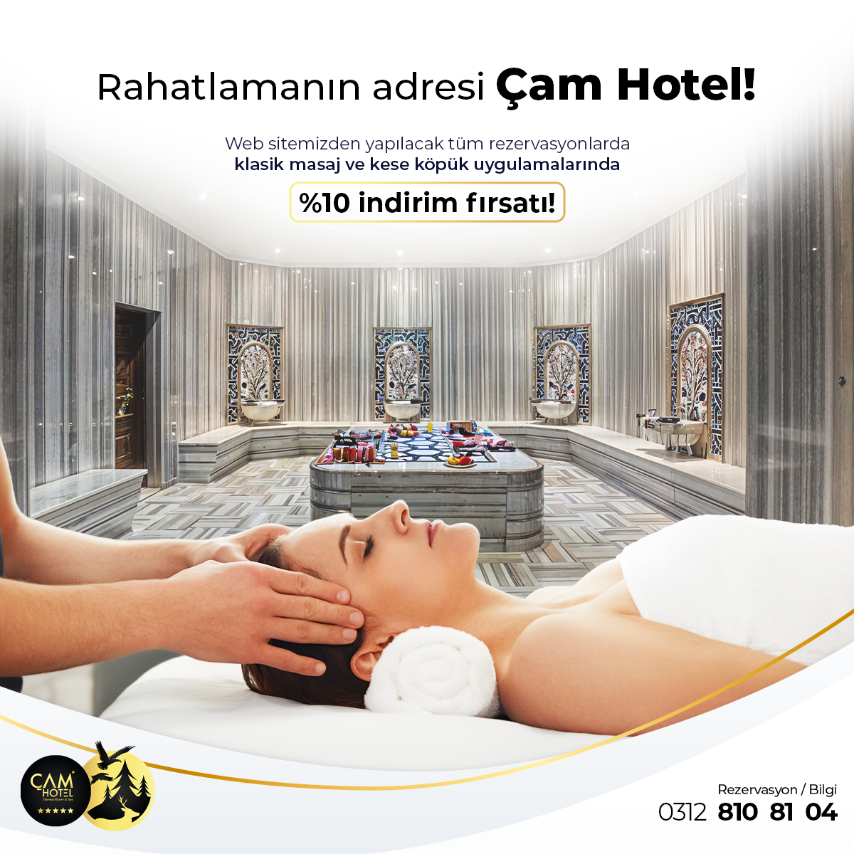 Rahatlamanın adresi Çam Hotel!