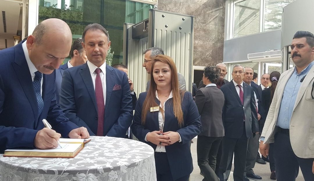 Minister of Internal Affairs Süleyman Soylu and Minister of Youth and Sports Muharrem Kasapoğlu visited Çam Hotel!