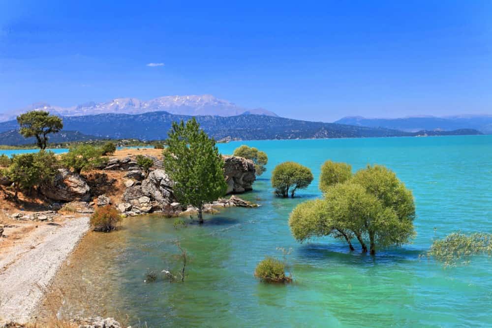 Beyşehir Gölü manzarası