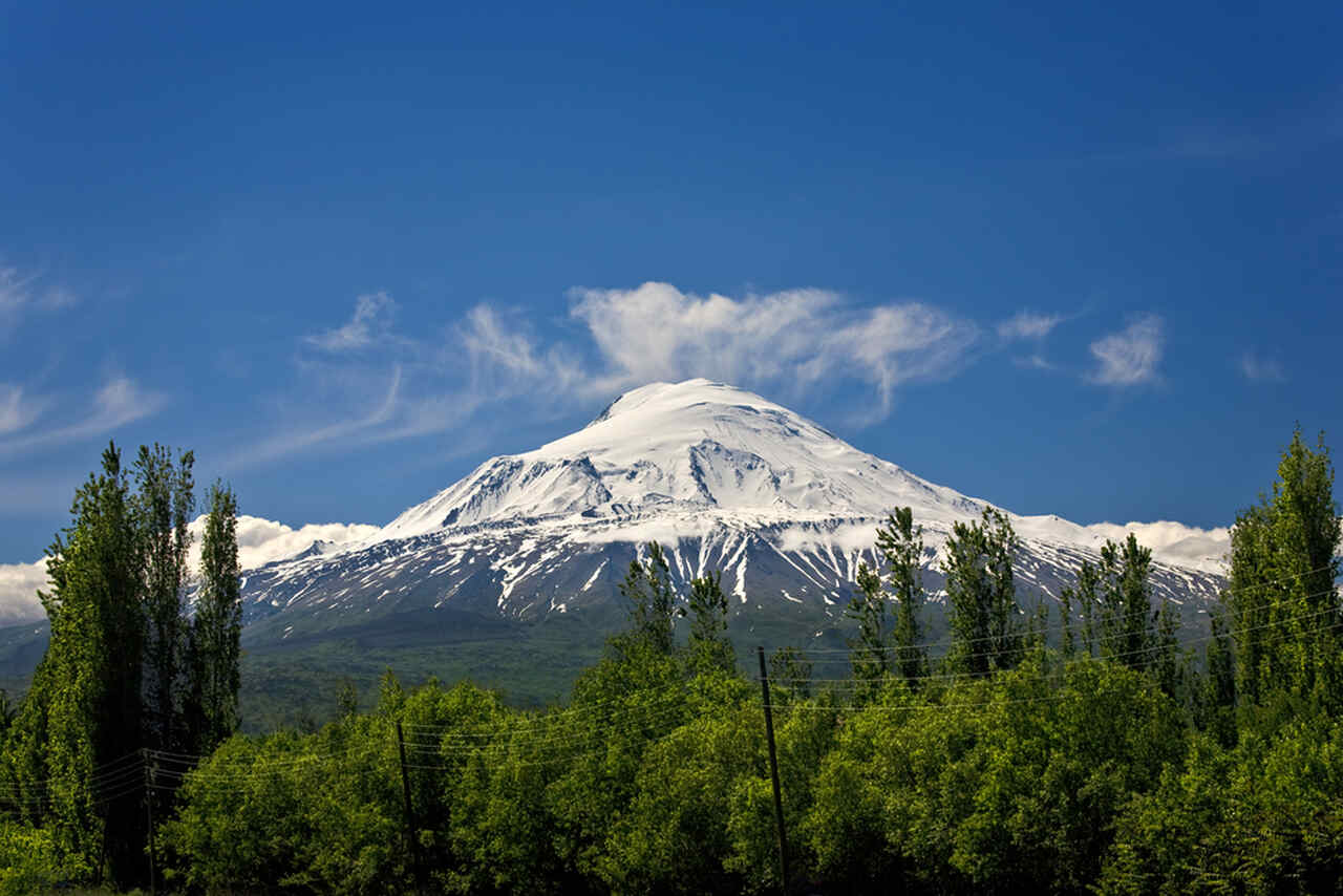 mount ararat from a distance