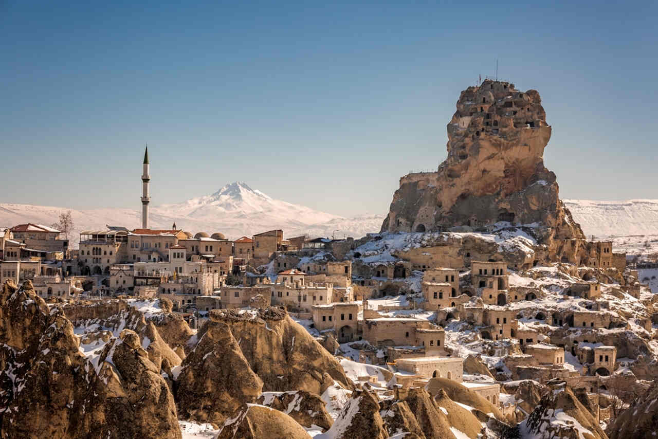 cappadocia in winter