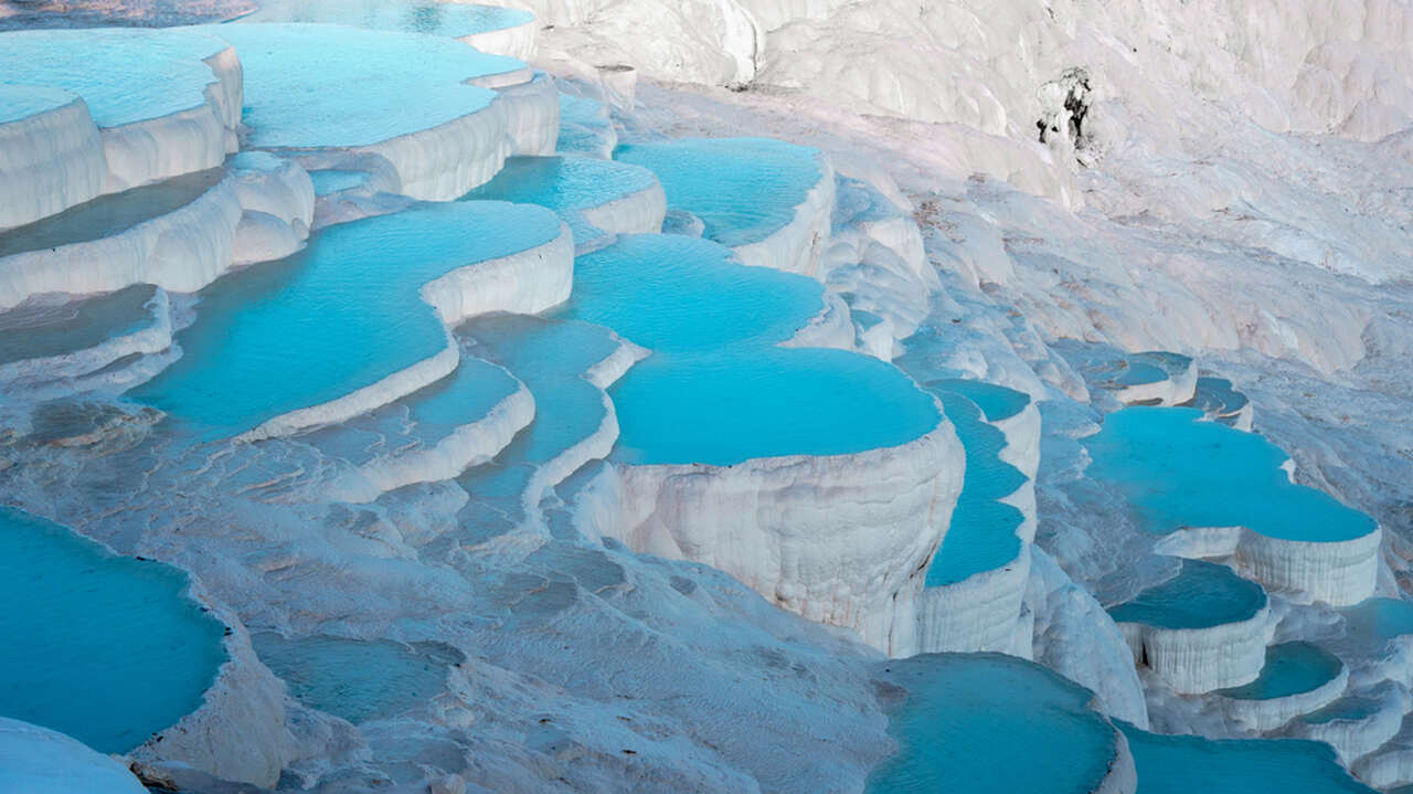 pamukkale in winter