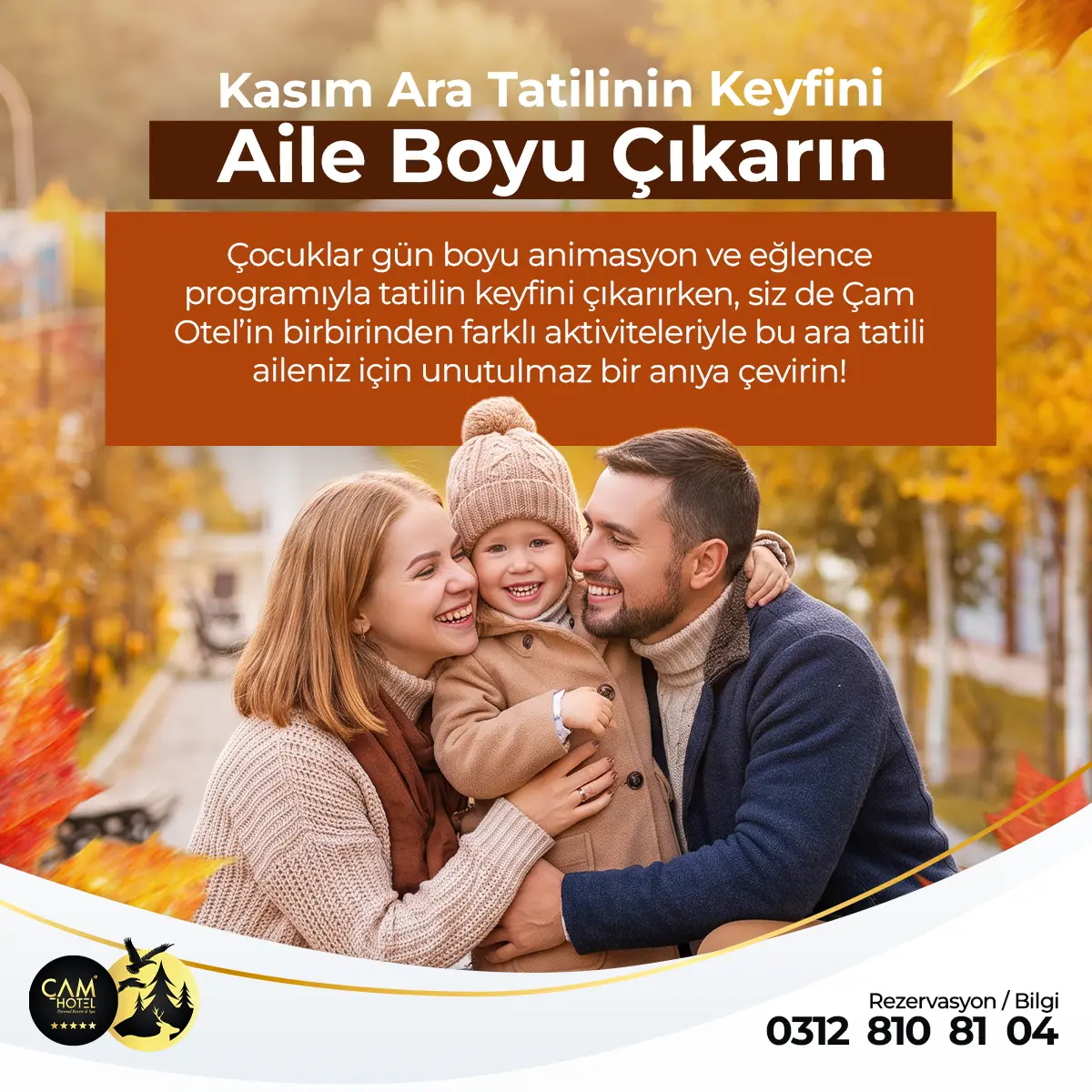 Kasım Ara Tatili Etkinlik Programımız