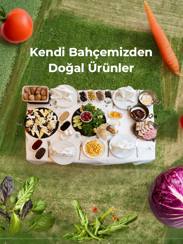 Kendi Bahçemizden Doğal Ürünler