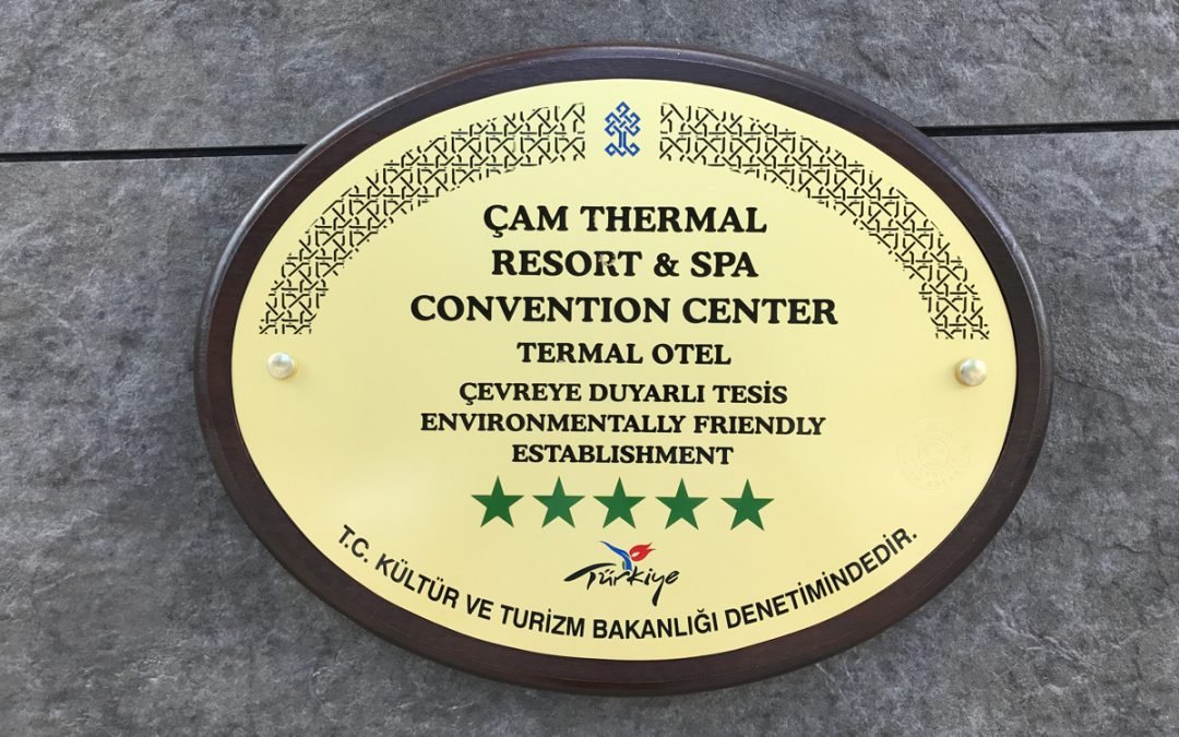 Çam Hotel Receives Environment Friendly Facility Certificate