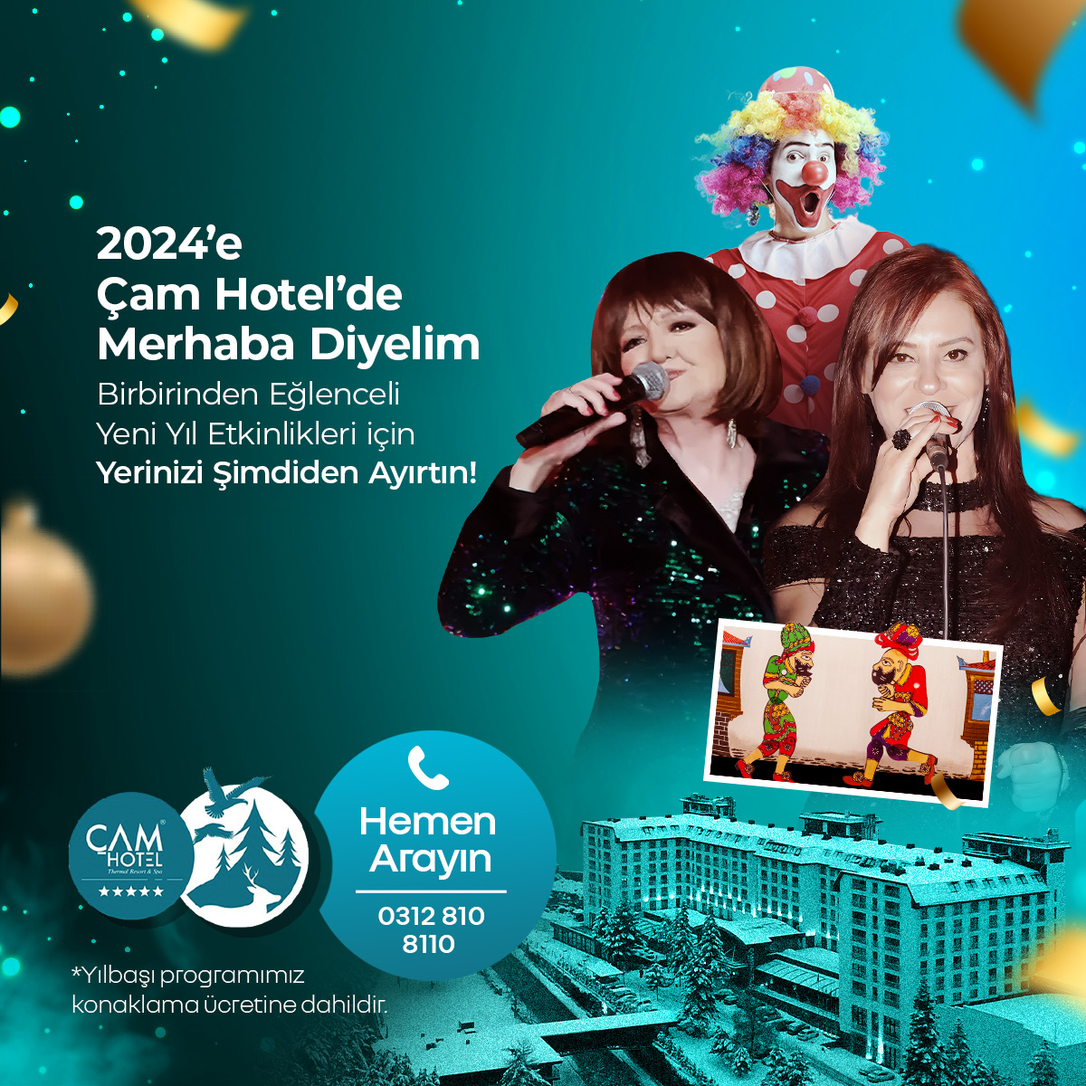 2024'e Çam Hotel'de Merhaba Diyelim