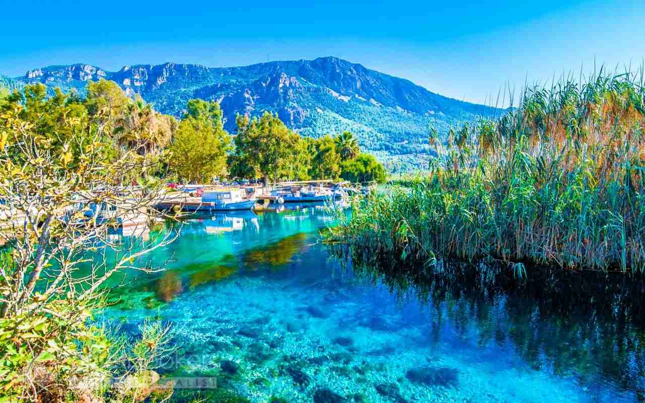 Muğla'nın Akyaka beldesi