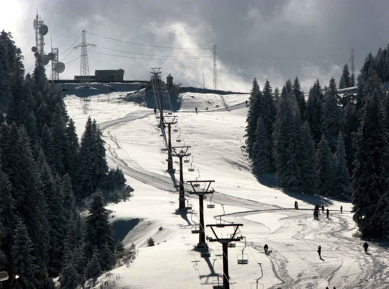 Ilgaz Dağı kar manarazası ve telefereik hattı