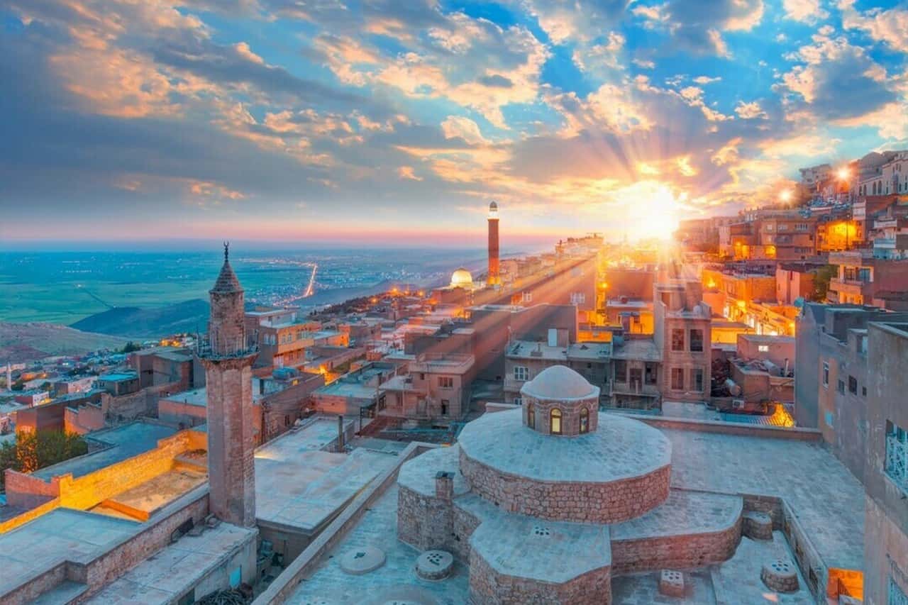 Mardin'de Mezopotamya manzarası