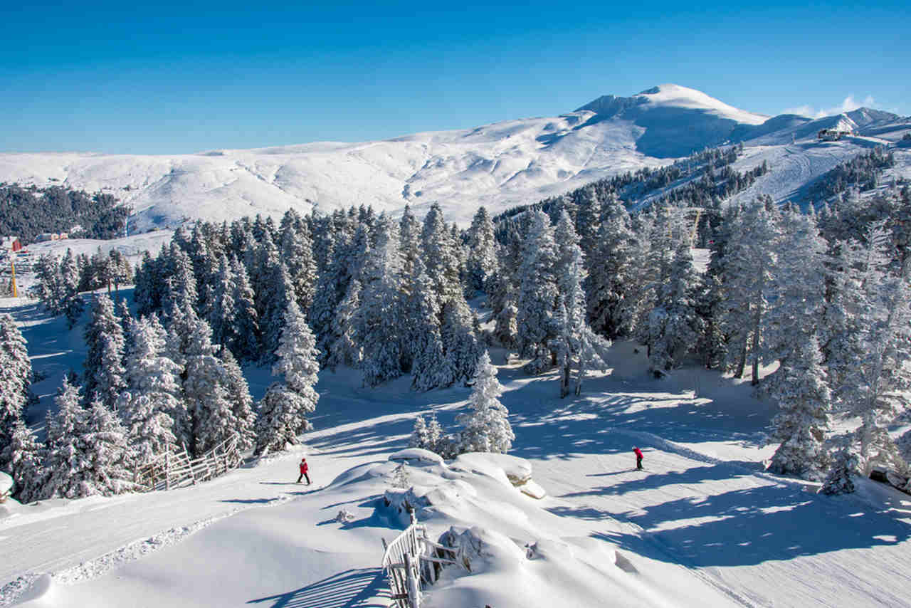 uludağ kar manzarası