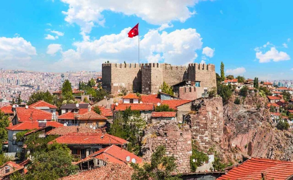 ankara castle view