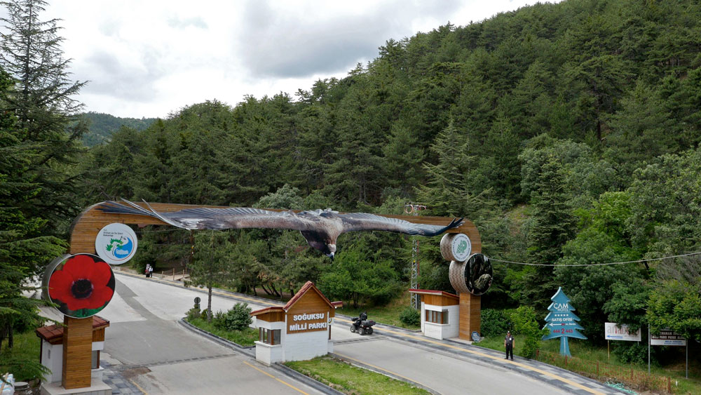 soguksu national park entrance in ankara