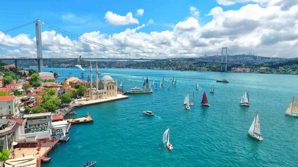 a view of istanbul bosphorus