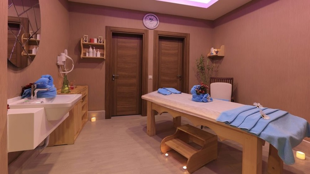 çam hotel massage saloon, massage bed 